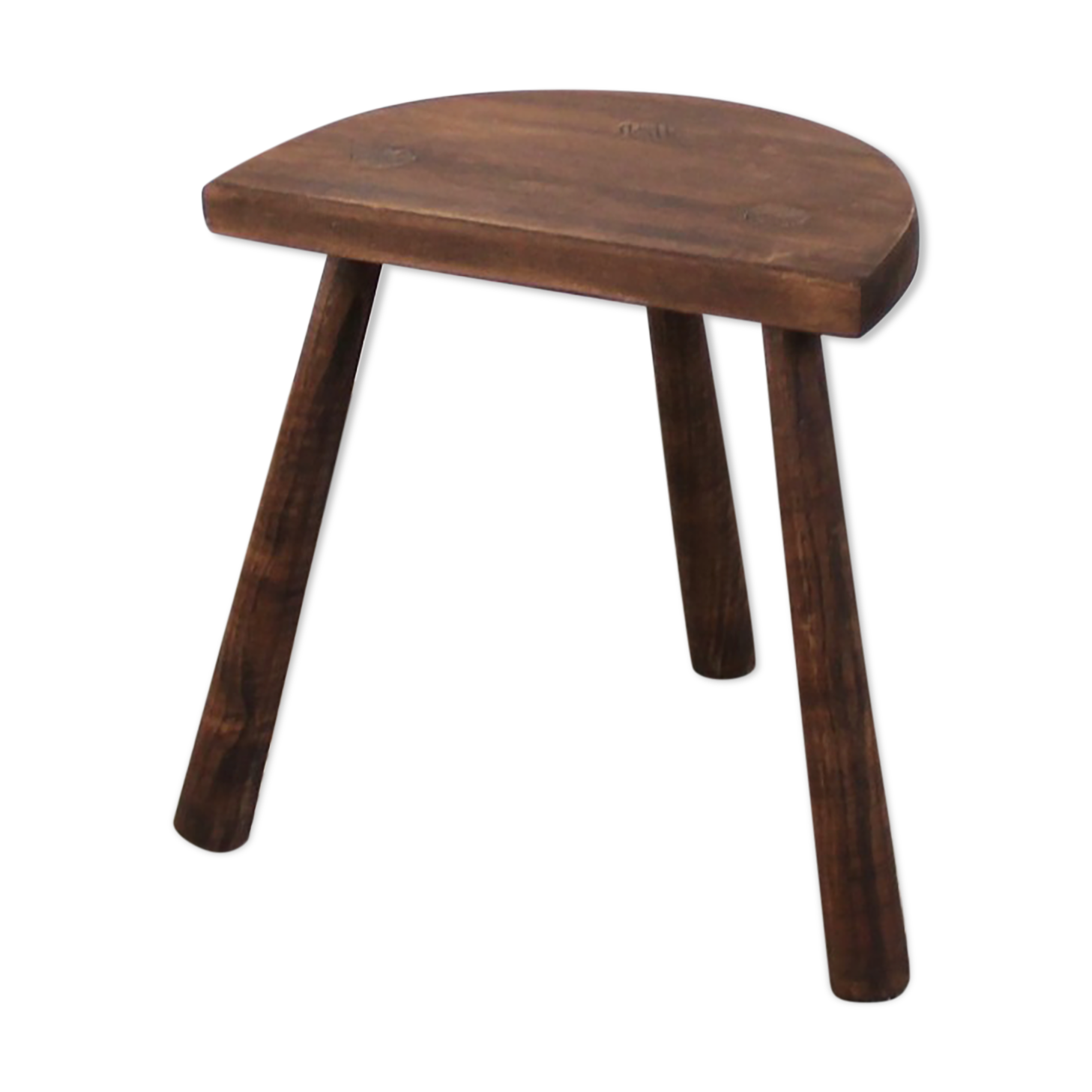 Wooden farmhouse stool