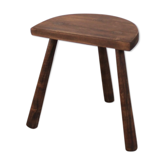 Wooden farmhouse stool