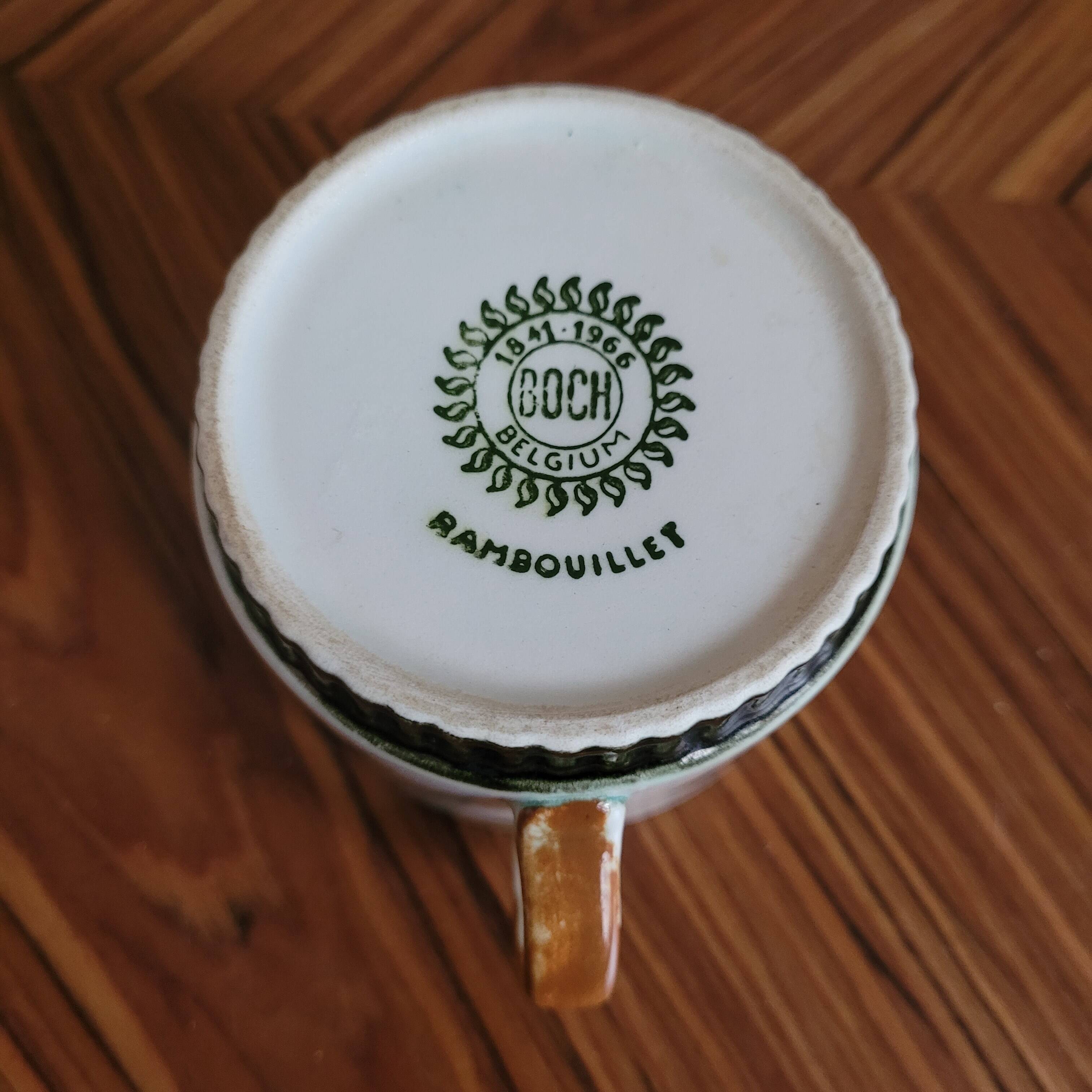 La Redoute x Selency set of 4 Rambouillet Boch cups