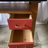 Vintage children's desk and chair from the 60s