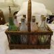 Rattan bottle holders