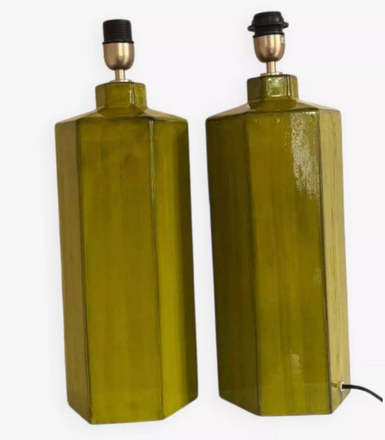 lot de 2 pieds de lampe