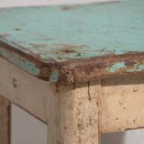 Antique low side tables (circa 1920). 2-piece set