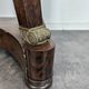 Louis Philippe style console in flame mahogany