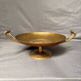 Antique Gilded Bronze Cup 19th Century Barbedienne, Relief of Juno after Levillain
