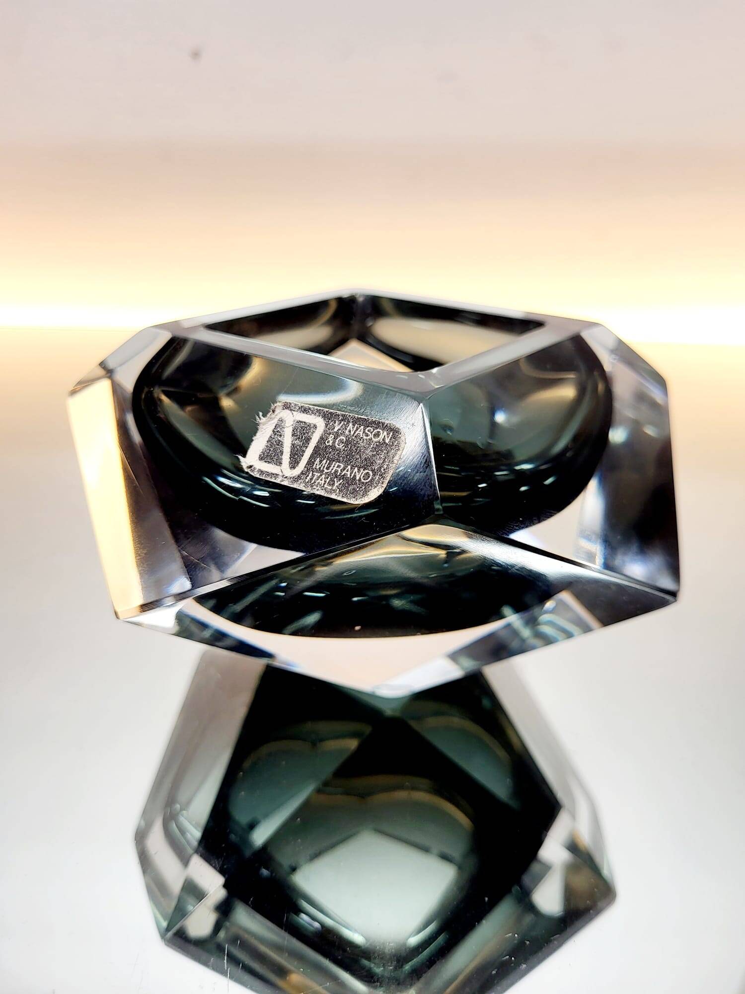 Vide poche vintage Diamant, Vincenzo Nason & C. , Murano, Italie, jaren 60