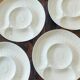 Service of 6 artichoke plates - Pillivuyt porcelain