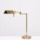 Herda Brass swing arm Desk Lamp 1980s