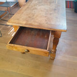 Table ancienne de ferme en chêne 8-10 personnes