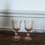 Two small Rosaline glasses