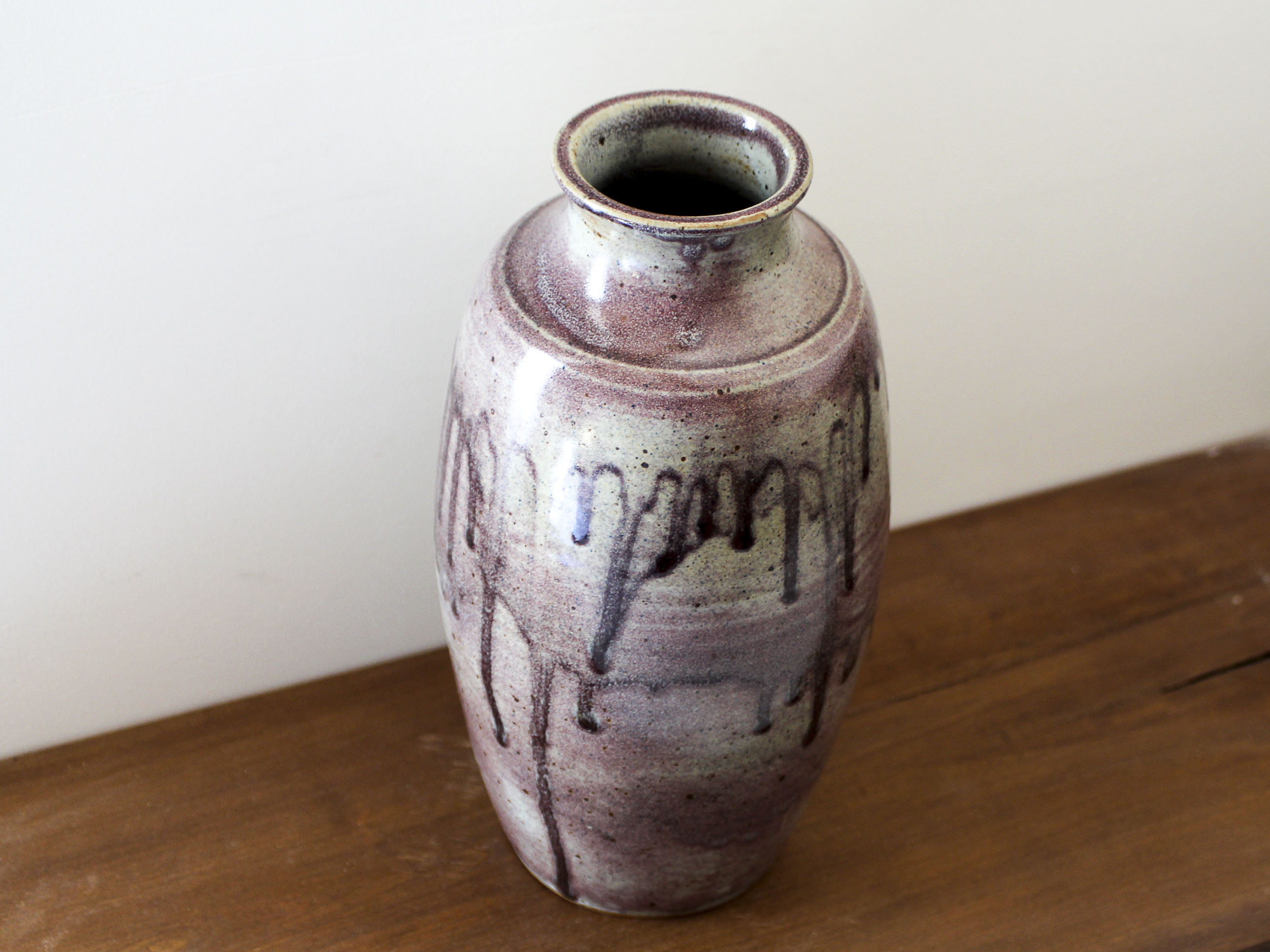 Vase en grès émaillé Roger Jacques Grès du Puisaye