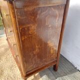 vintage commode with tapered legs