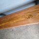 Old patinated solid wood bench 120cm