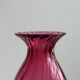 Crystal vase, Pink vase from Cristallerie du Val Saint Lambert.