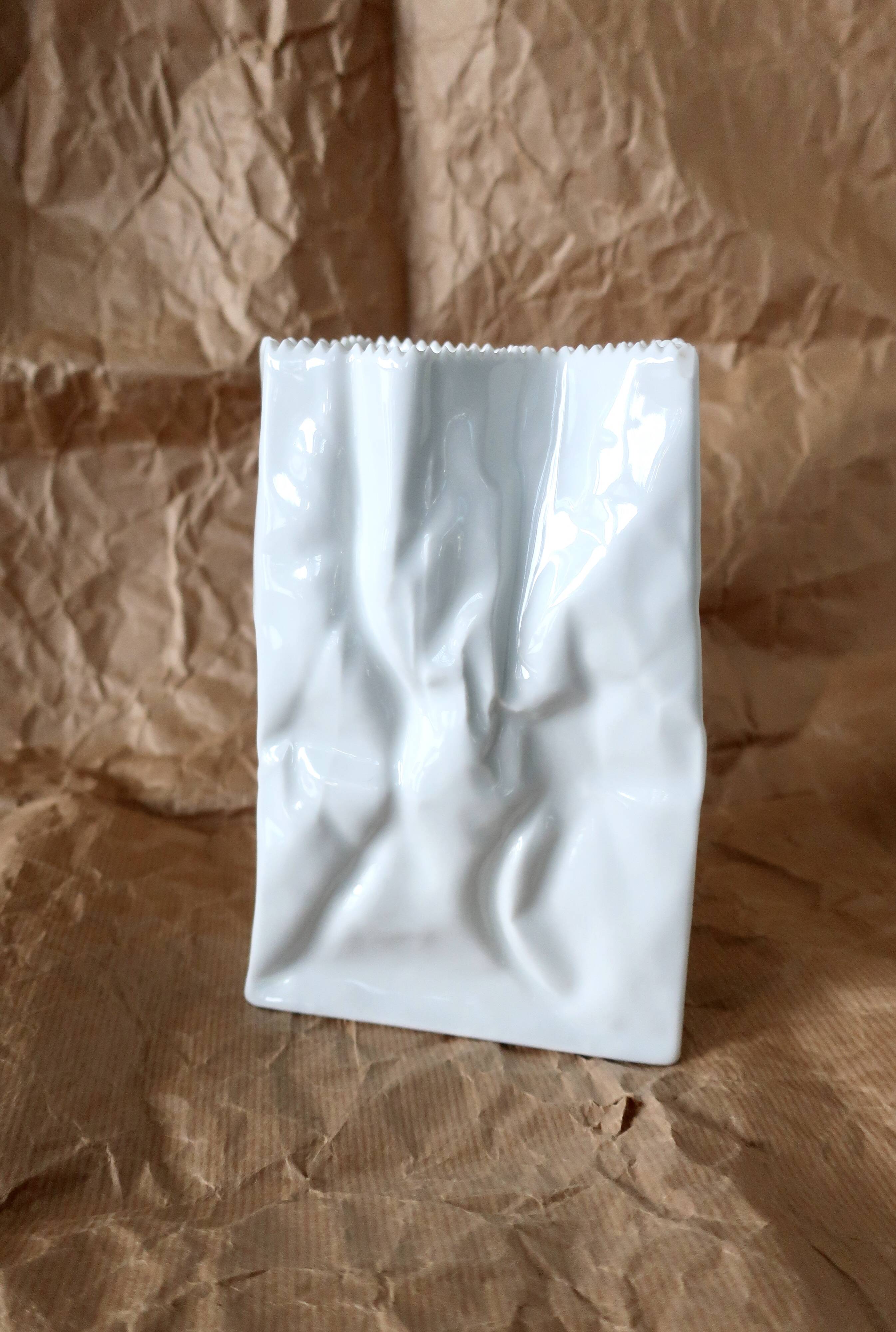 Tapio Wirkkala for Rosenthal Studio, “Paper Bag” Vase 18.6 cm