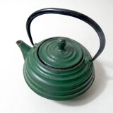 Cast iron teapot