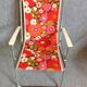 Pair of chairs folding vintage