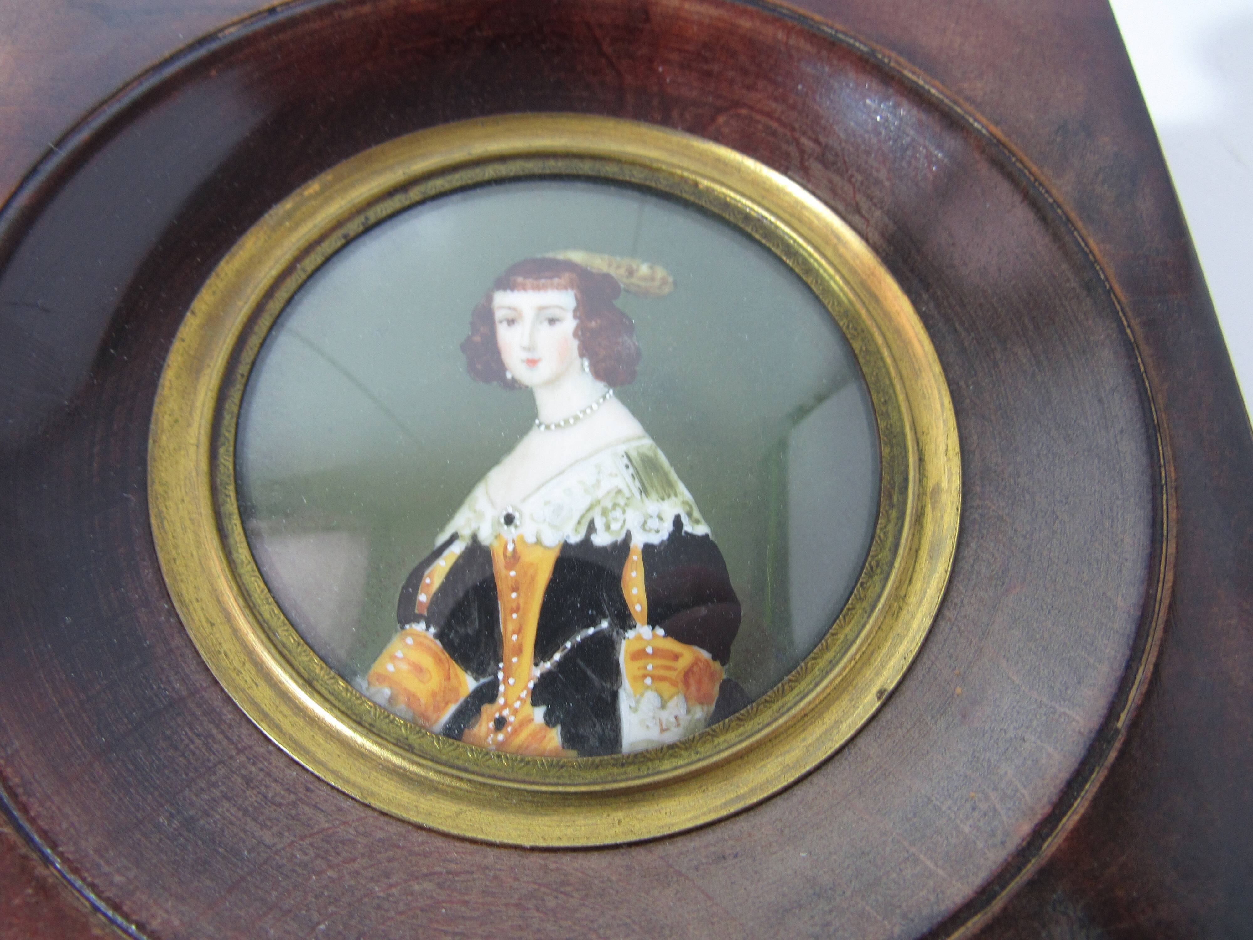 Tableau miniature peinture à la main