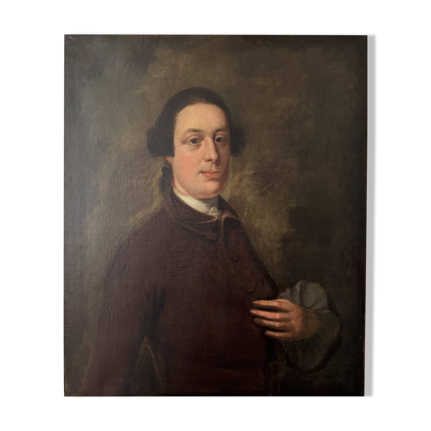 Portrait of an English gentleman, 18th century