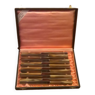 Coffret 12 couteaux Lüthi Neuchâtel