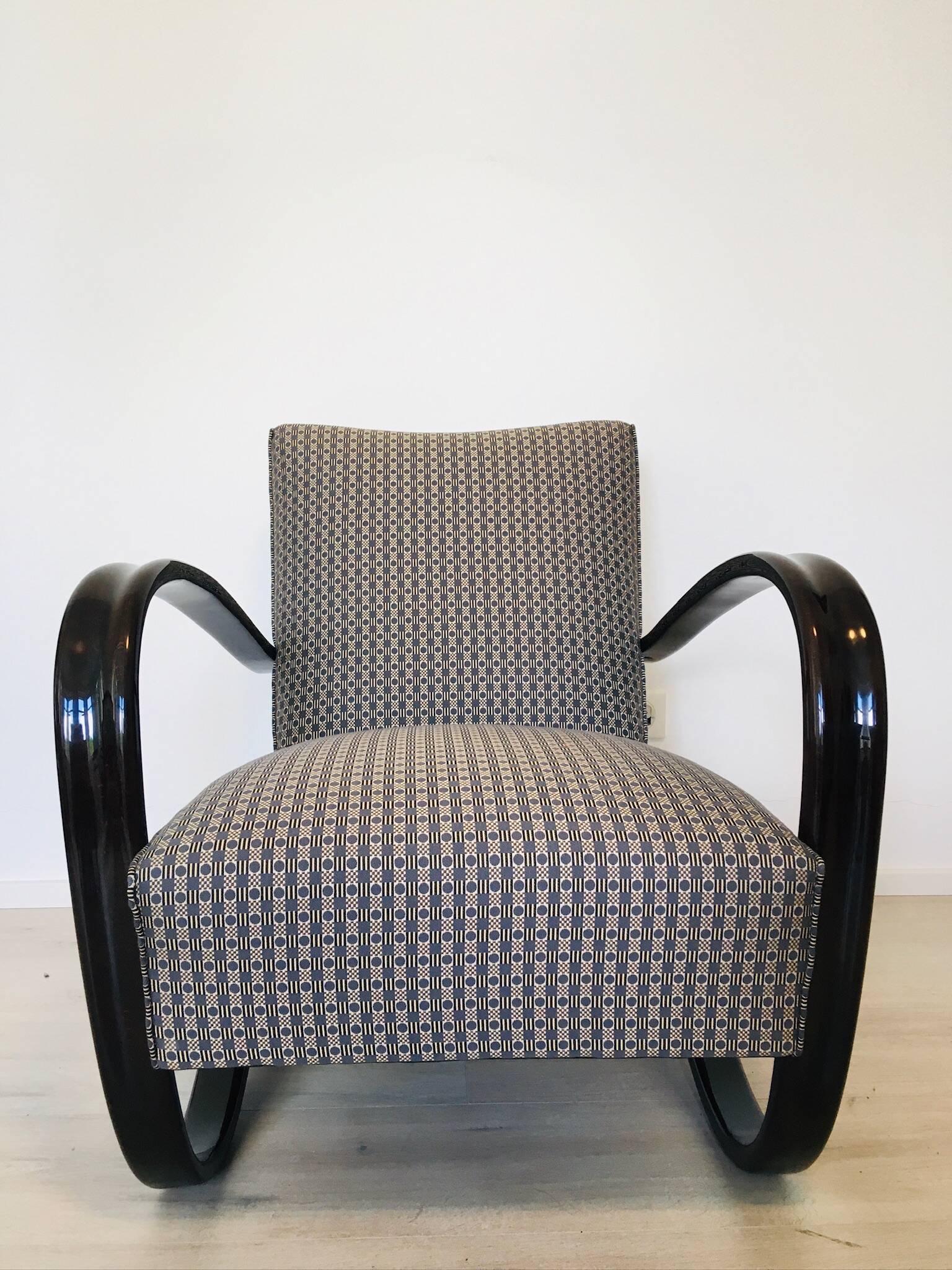 Fauteuil H269 par Jindřich Halabala pour UP Závody, 1930s