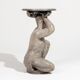 "Kneeling Strength" Pedestal Table