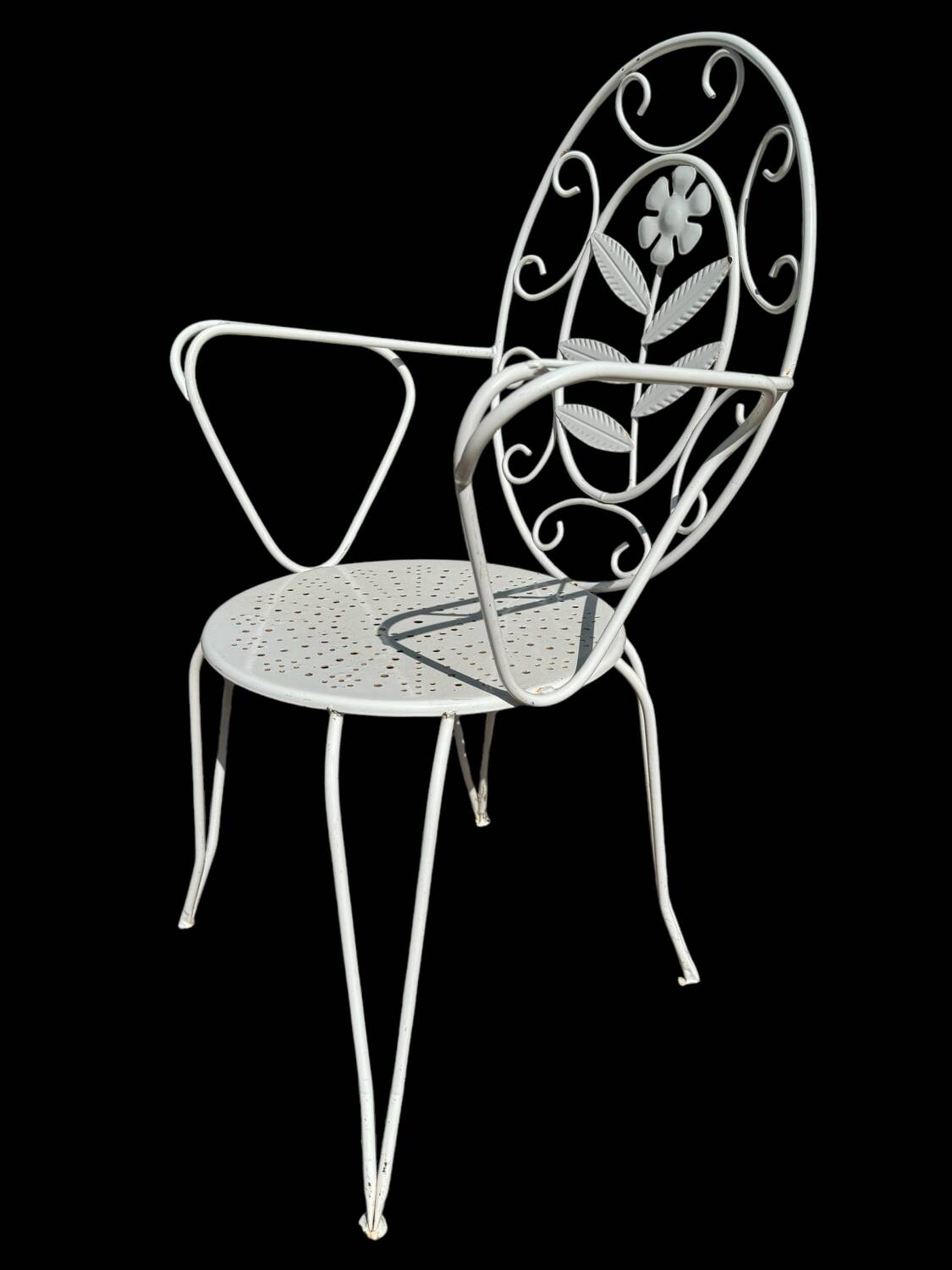 Fauteuils en fer forgé provençal des années 60, set de 6