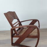 Fauteuil en teck de Birmanie