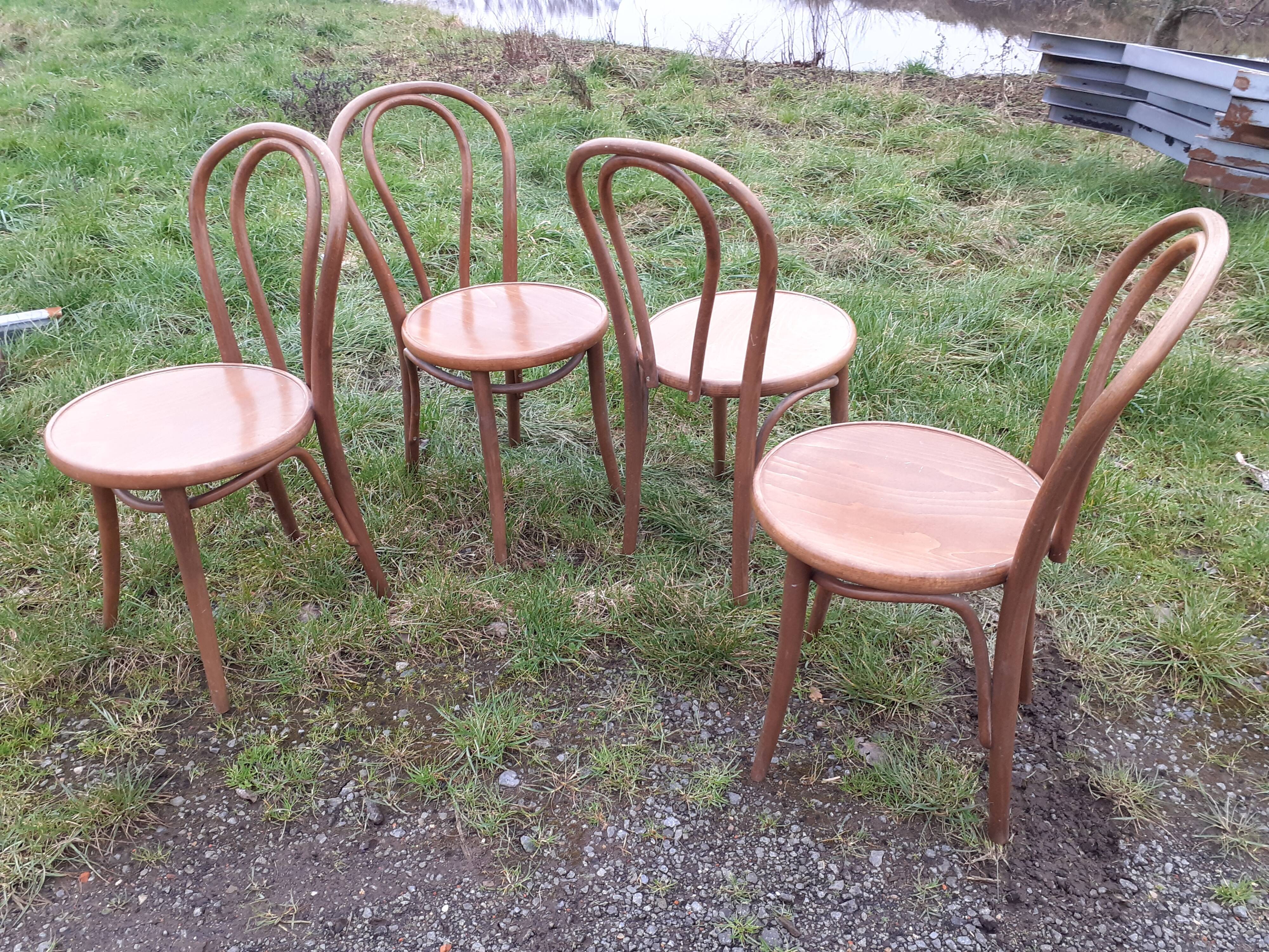 Thonet bistro chairs