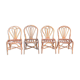 Chaises en rotin