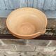 Grand saladier plat  terre cuite