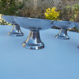 Set of 4 stainless steel ice cuts
