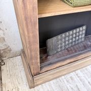 XXL industrial sideboard with glass doors