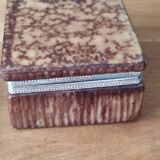 Tobacco set including a vintage stone ashtray.