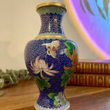 Chinese cloisonné vase