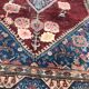 Large carpet old sinkiang done hand 268 x 360 cm