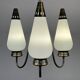 Vintage brass chandelier Italy 1960s