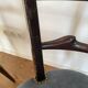 Set of four Italian Mid-Century Modern High Back dining chairs by Aldo Tura