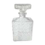 Selency rectangular whisky decanter x Monoprix Croisé Laroche