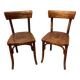 Pair thonet bistro chair Czechoslovakia year 30/40
