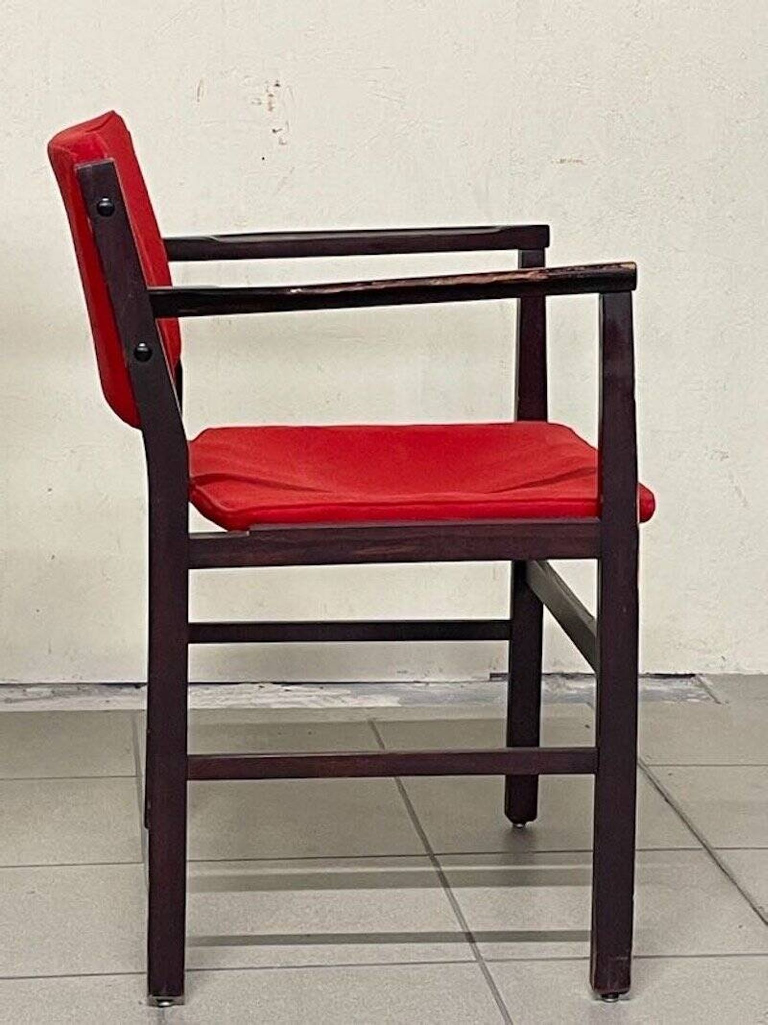 Armchairs with armrests, 1960s, set of 2