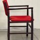 Armchairs with armrests, 1960s, set of 2