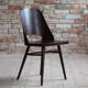 Set of 4 dining chairs by Radomir Hofman for TON, model 514, beech veneer