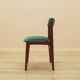 Set of six teak chairs, Danish design, 1970s, production: Denmark
