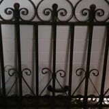 Grille en fer forgé
