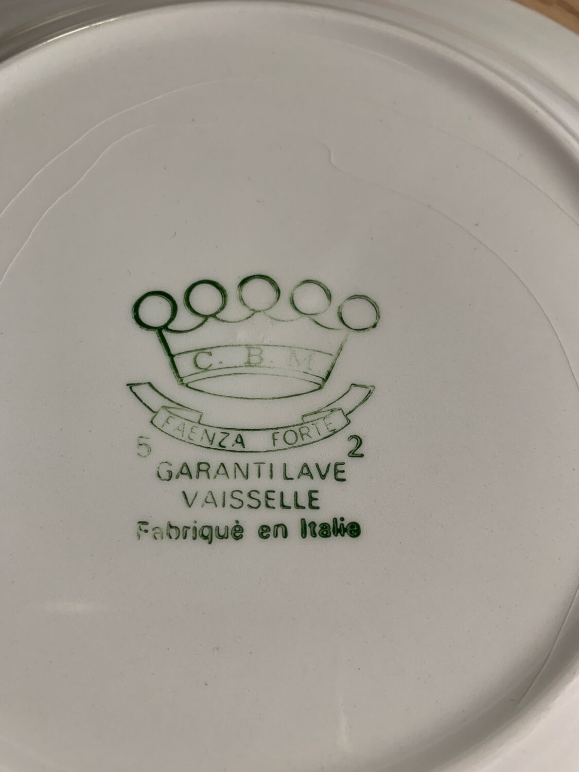 5 vintage flower plate 20,5cm