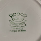 5 vintage flower plate 20,5cm