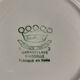5 assiette vintage fleurs 20,5cm