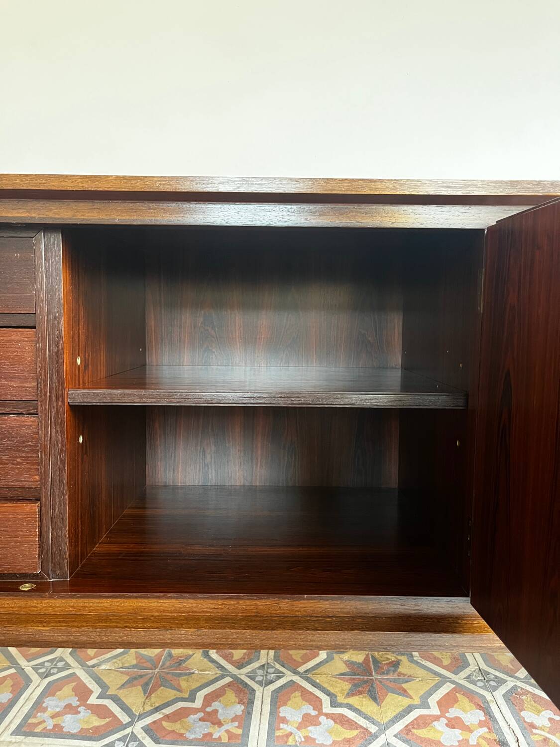 Mid-Century Modern rosewood credenza
