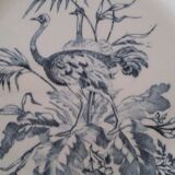 Plate Longchamp Earth model railway scenery ostriches Congo